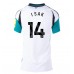 Maillot de foot Newcastle United Alexander Isak #14 Extérieur vêtements Femmes 2024-25 Manches Courtes